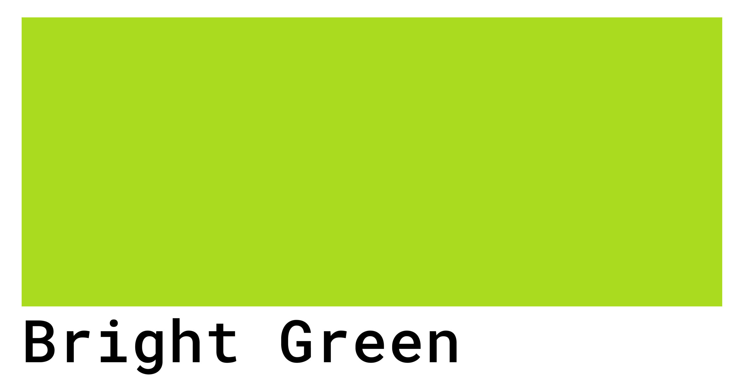 bright green color code