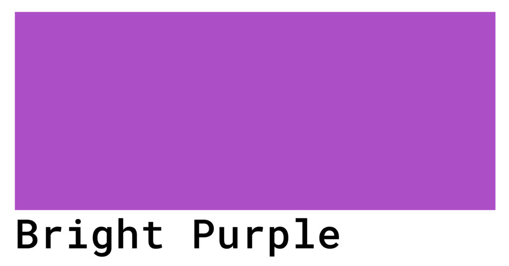 Bright Purple Color Codes - The Hex, RGB and CMYK Values That You Need
