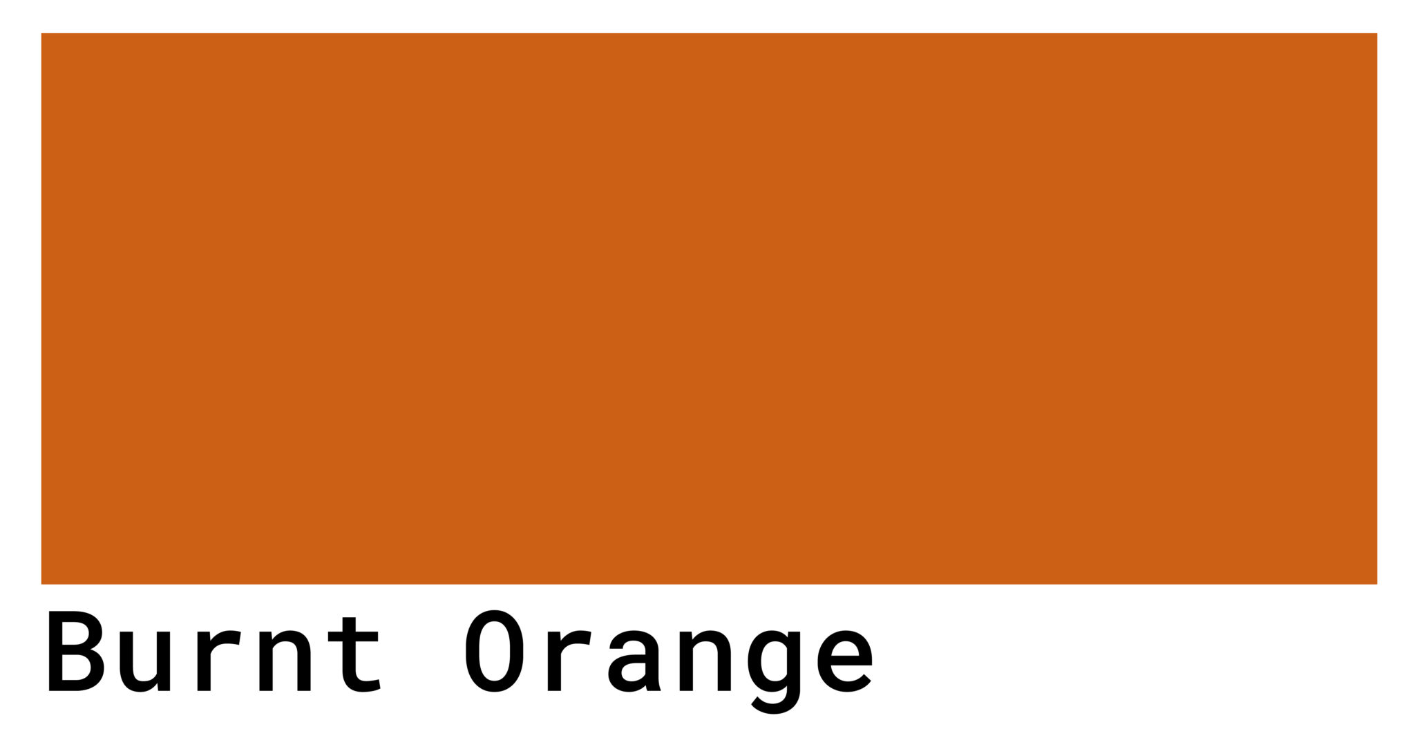 Burnt Orange Color Swatch 2048x1072 