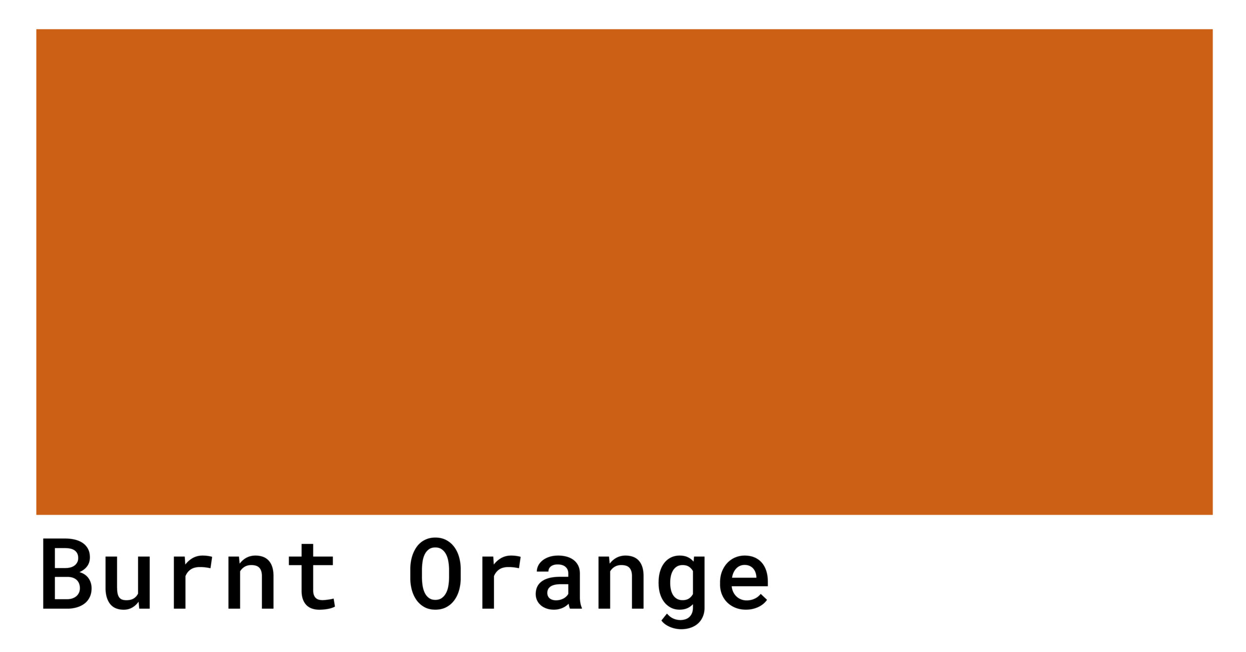 burnt orange color swatch scaled
