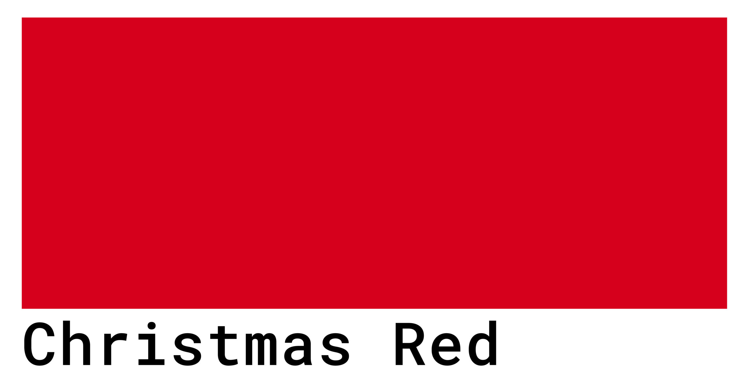 christmas red color code