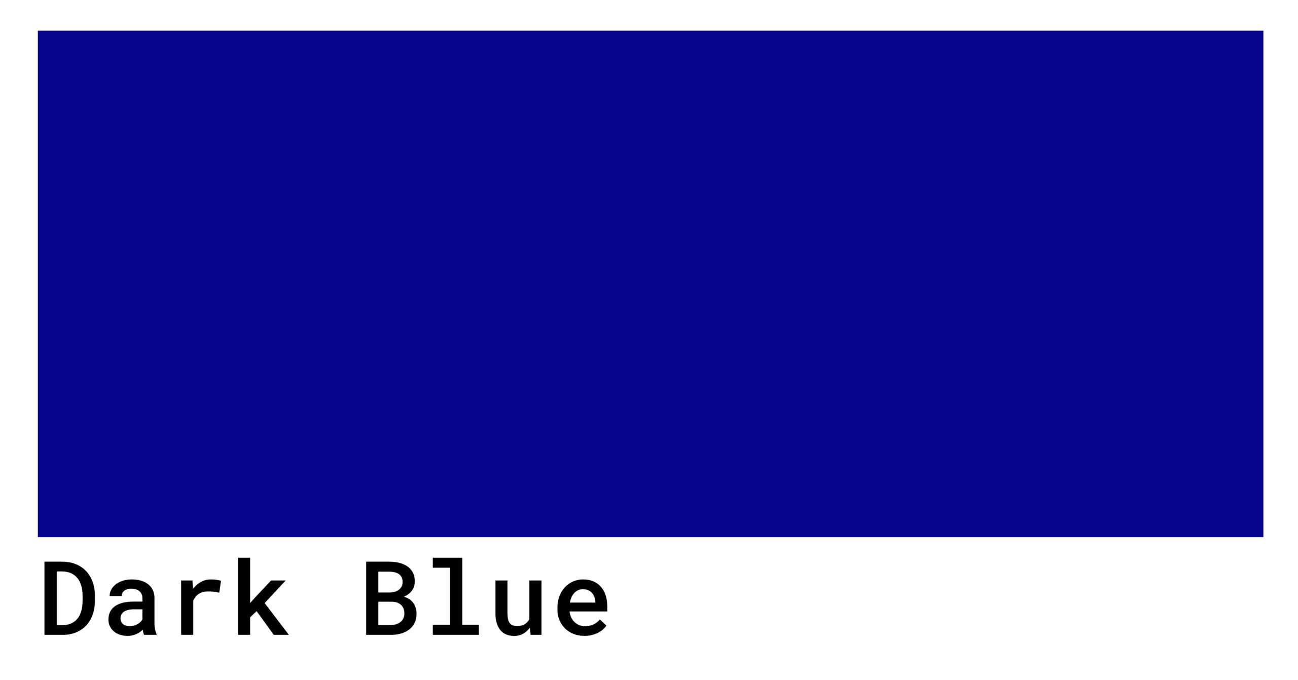 dark blue color code