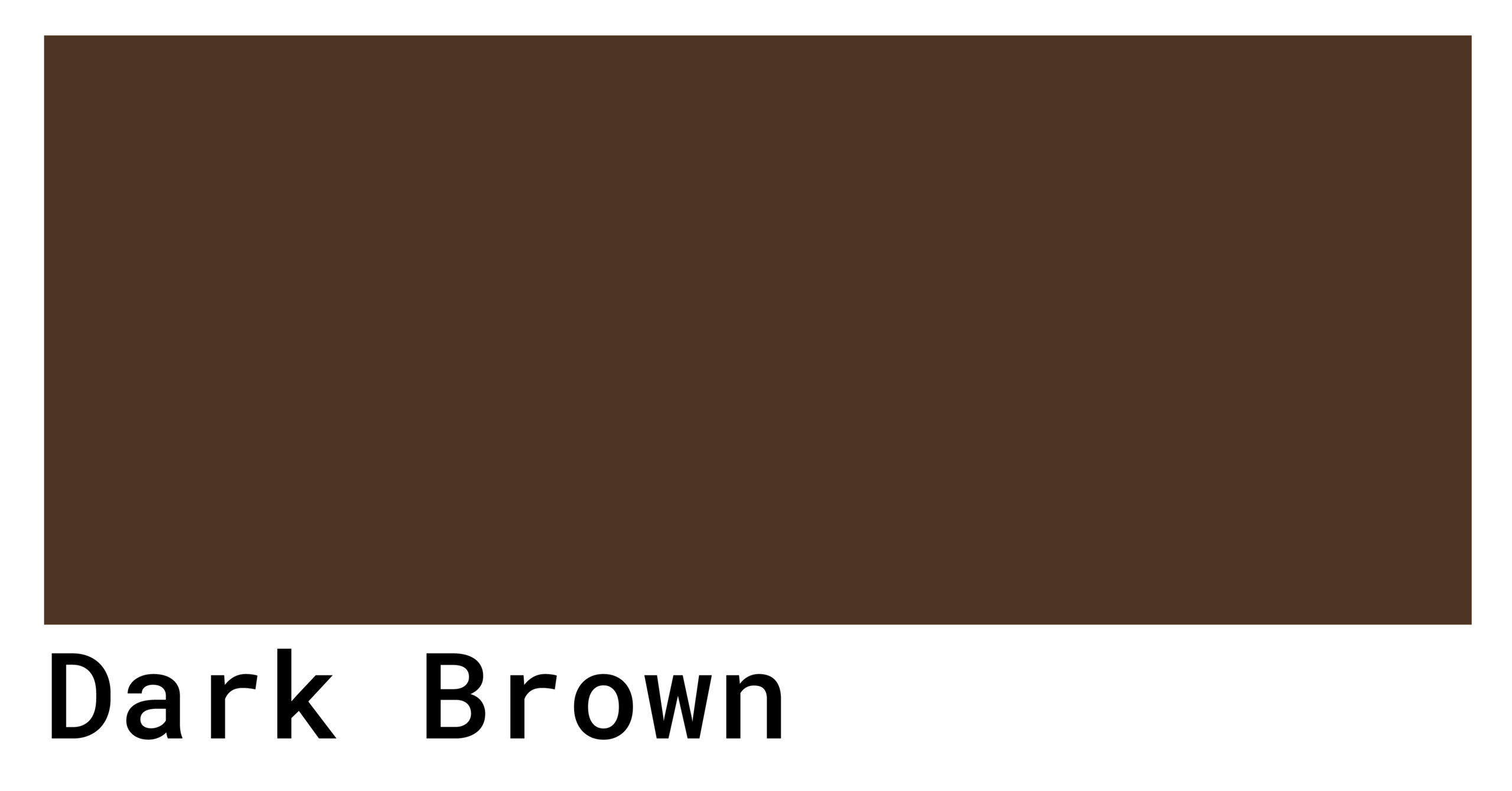 dark brown color code