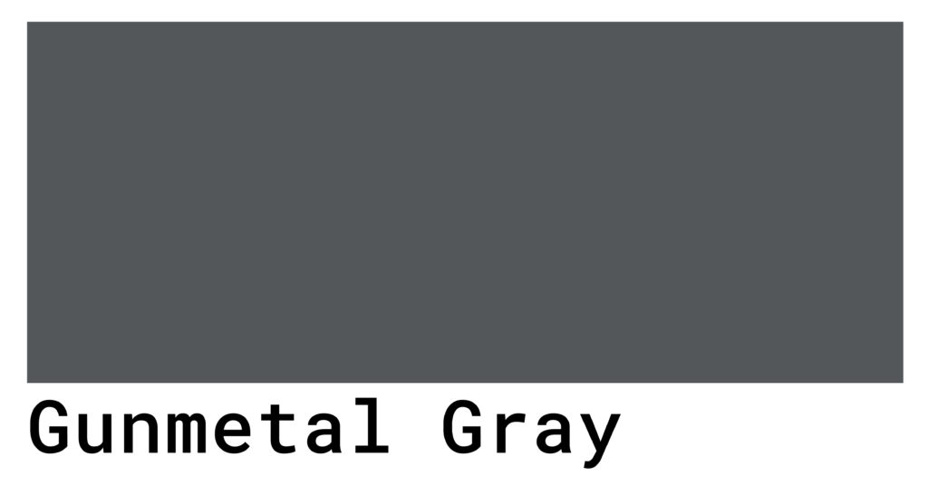 Gunmetal Gray Color Codes - The Hex, RGB and CMYK Values That You Need