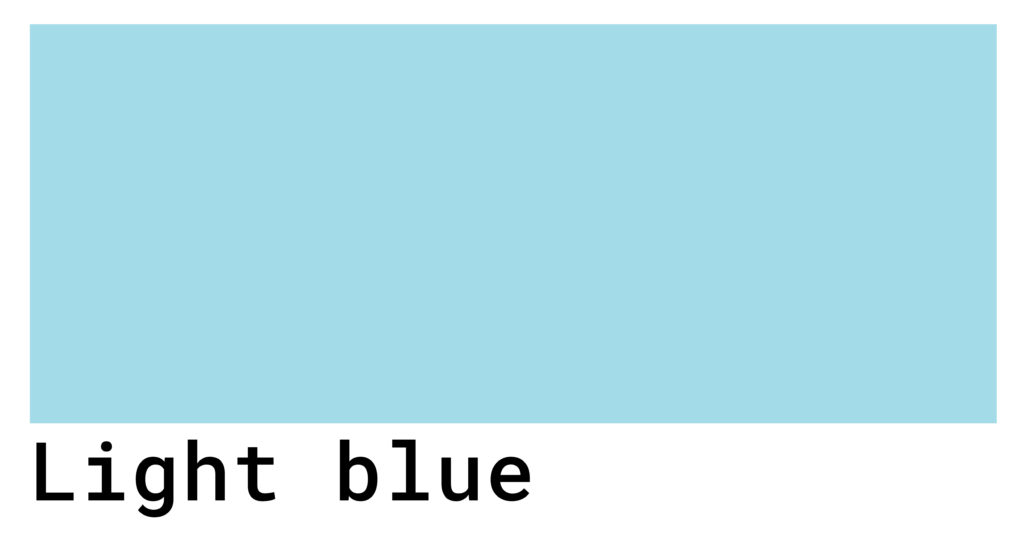 Light blue Color Codes - The Hex, RGB and CMYK Values That You Need