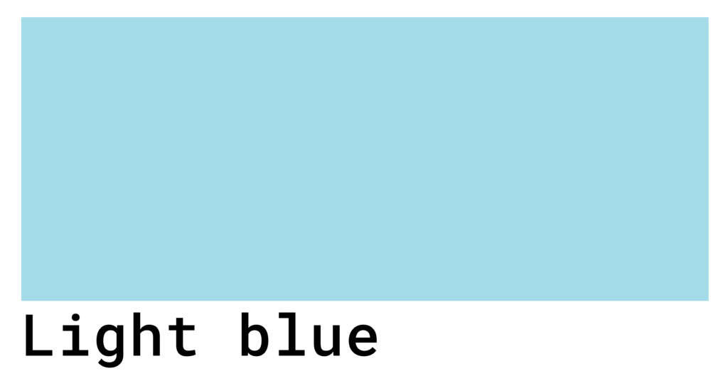 Light Blue Color Codes The Hex RGB And CMYK Values That You Need