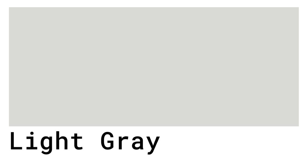 6. Light grey - wide 7