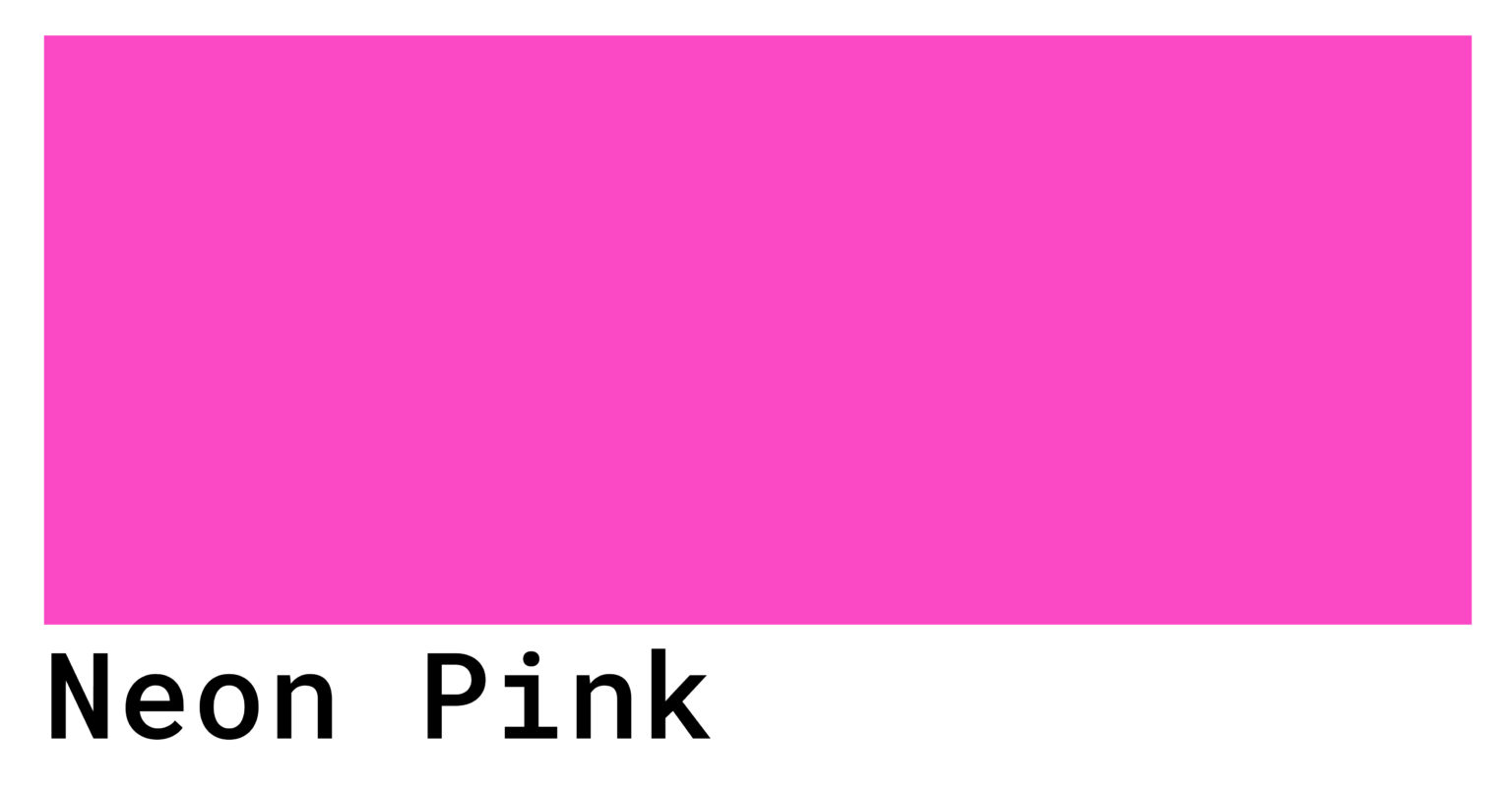 Neon Pink Color Codes - The Hex, RGB and CMYK Values That You Need