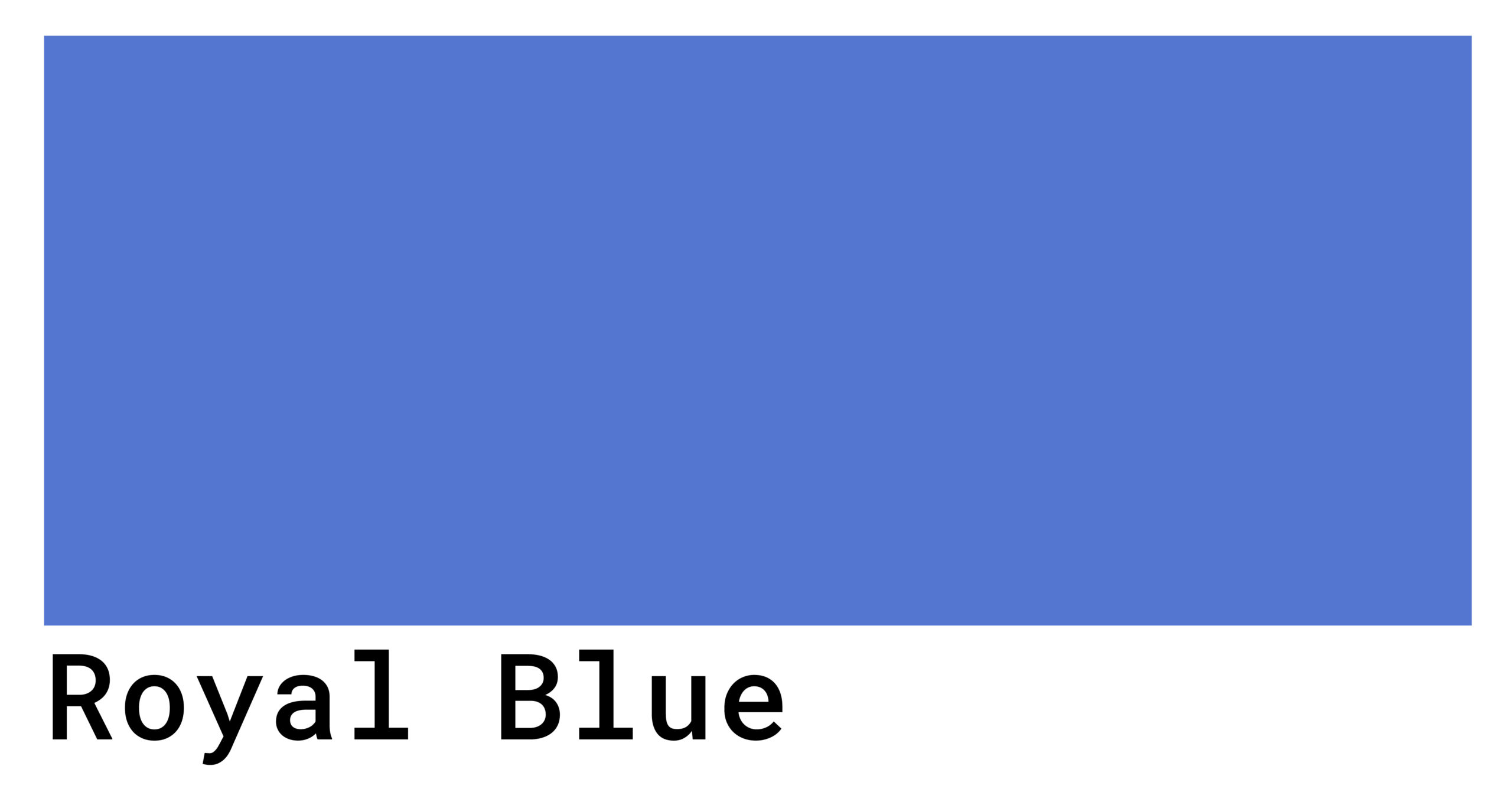 Royal Blue Color Codes - The Hex, RGB and CMYK Values That You Need