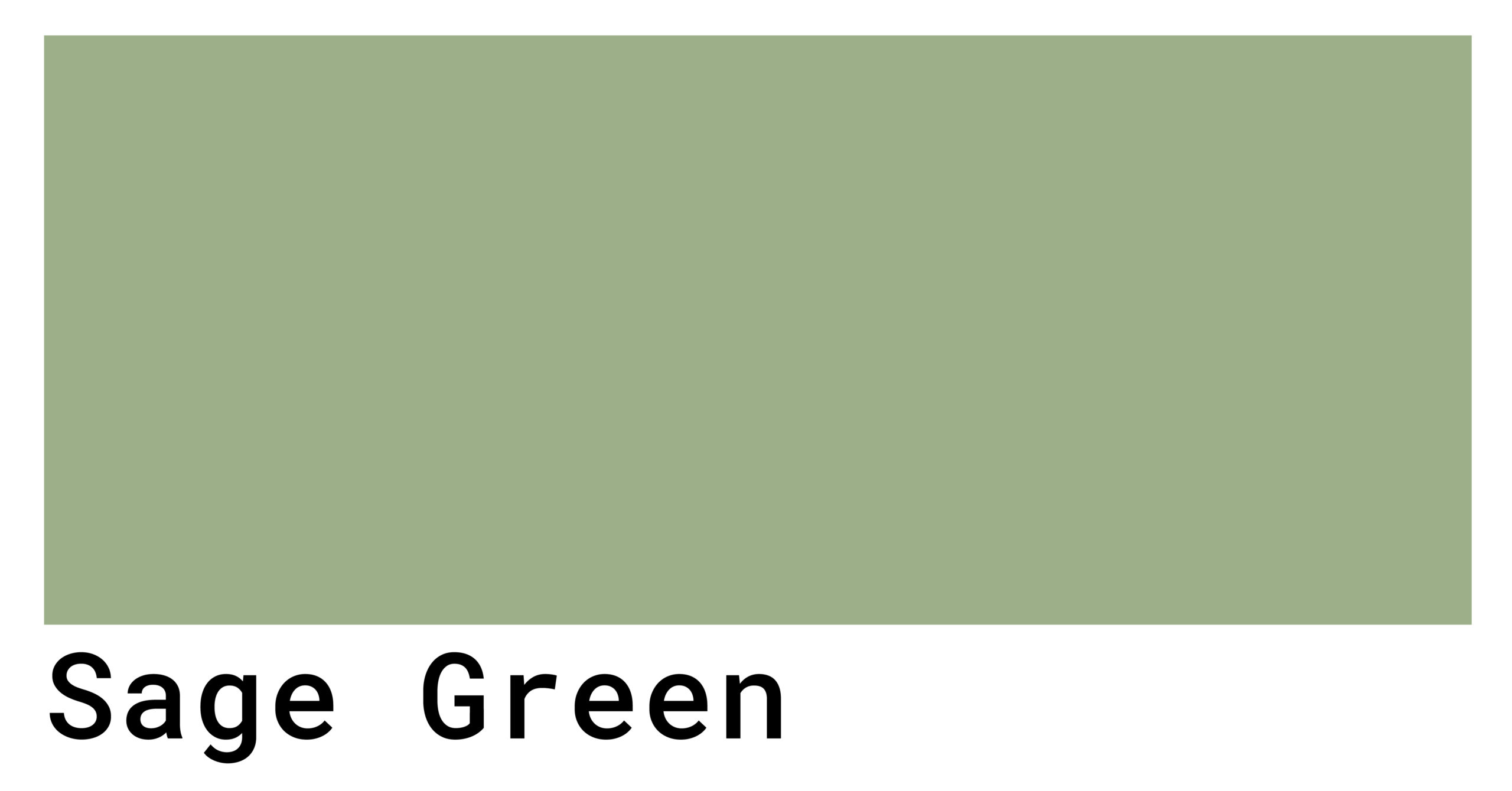 colors that compliment sage green