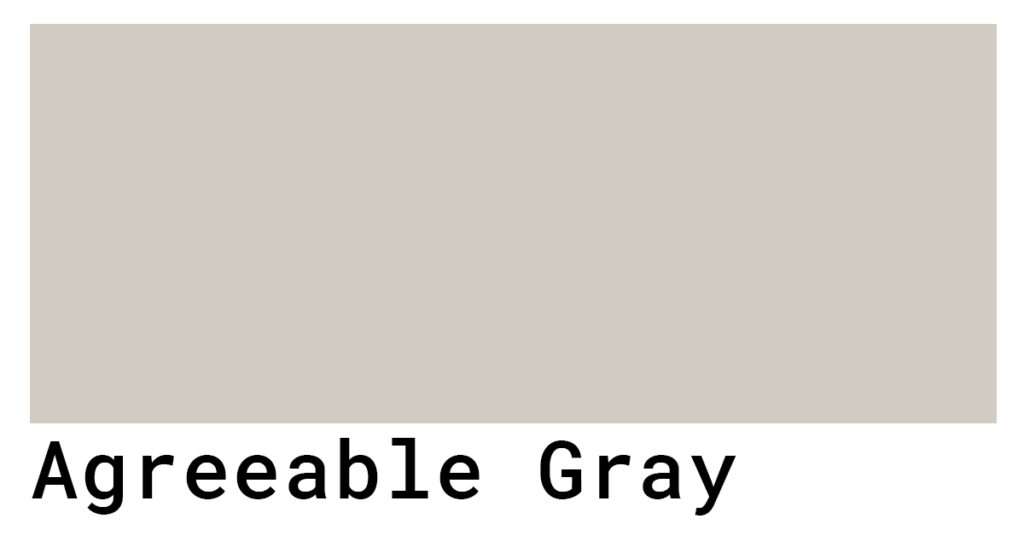 agreeable gray color code