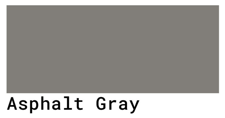 Asphalt Gray Color Codes - The Hex, RGB and CMYK Values That You Need