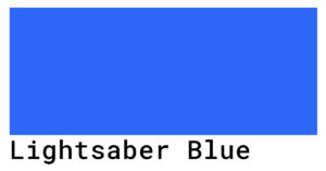 Lightsaber Blue Color Codes - The Hex, RGB and CMYK Values That You Need