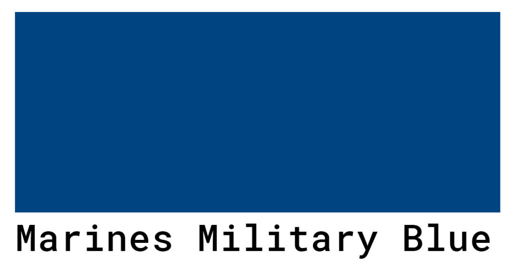 Marines Military Blue Color Codes The Hex RGB And CMYK Values That 