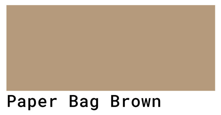 Brown Paper Bag Color Code Cmyk
