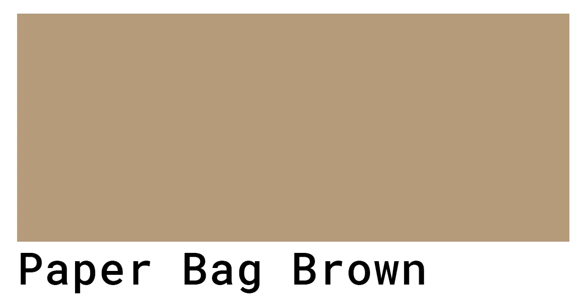 Paper Bag Brown Color Codes The Hex, Beige Shade Color Code