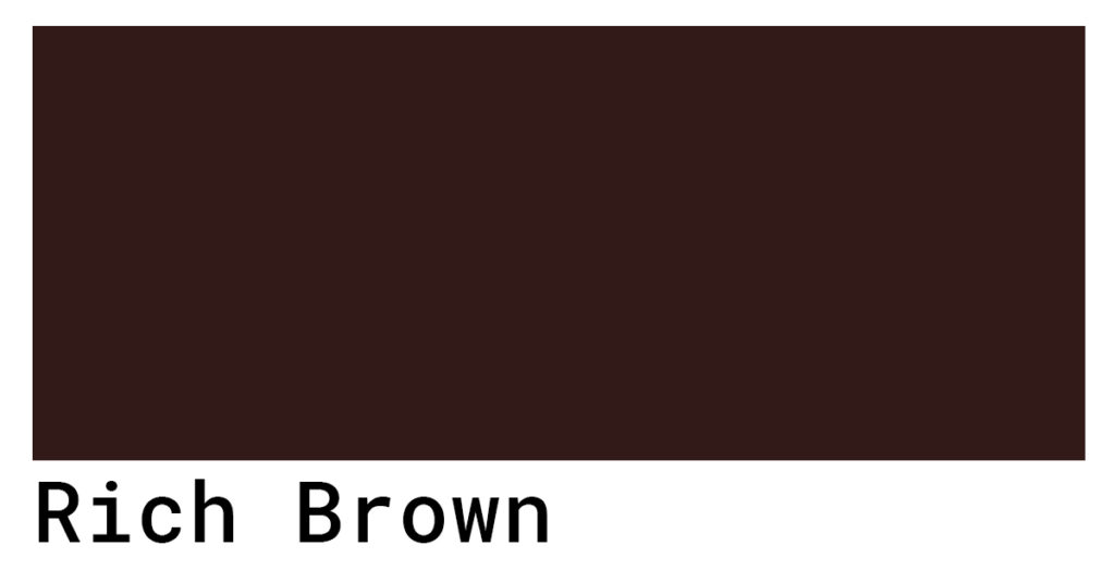 Rich Brown Color Codes The Hex RGB And CMYK Values That You Need