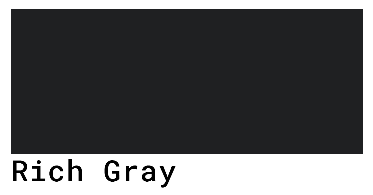 Rich Gray Color Swatch 1 