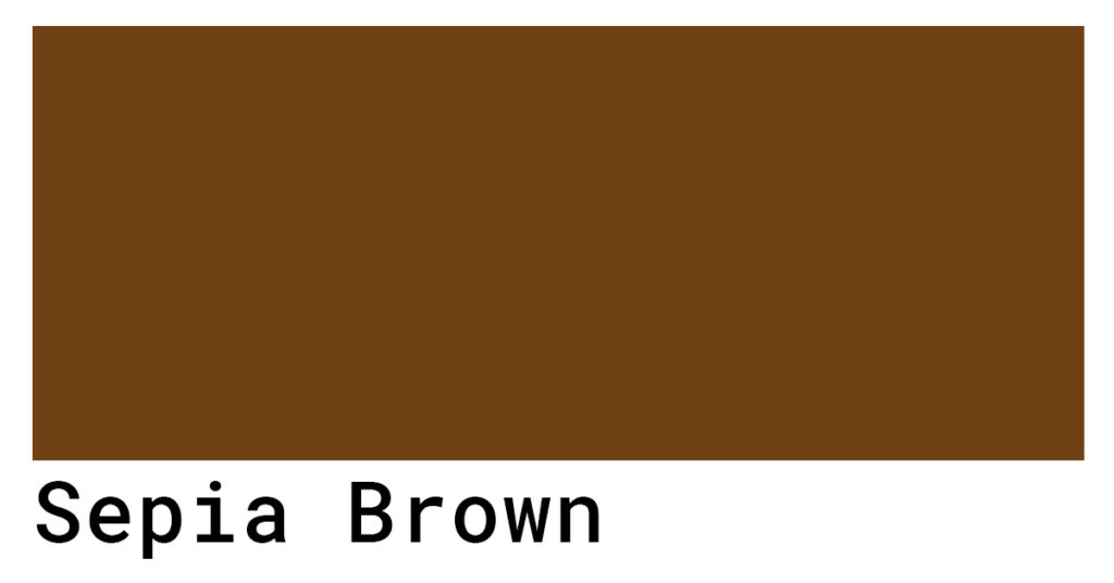 Sepia Brown Color Codes - The Hex, RGB and CMYK Values That You Need