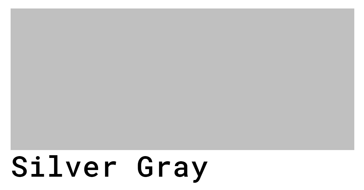 Silver Gray Color Codes The Hex Rgb And Cmyk Values That You Need - Silver Grey Paint Colour