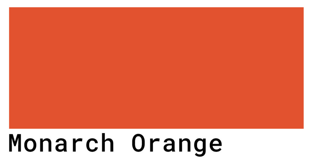 monarch orange