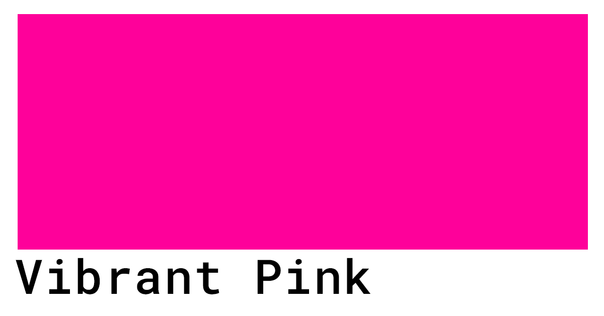 vibrant pink swatch