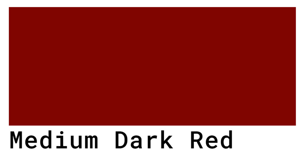 medium dark red color code