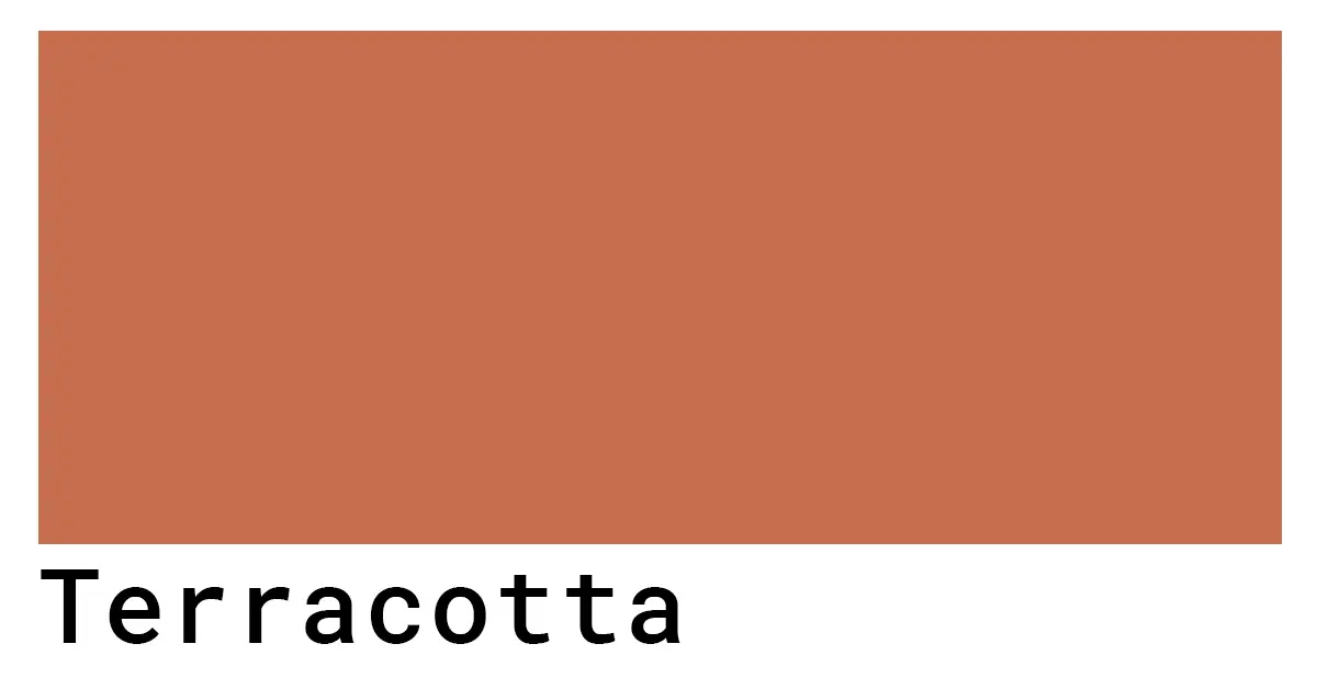 Terracotta Color Codes The Hex Rgb And Cmyk Values That You Need